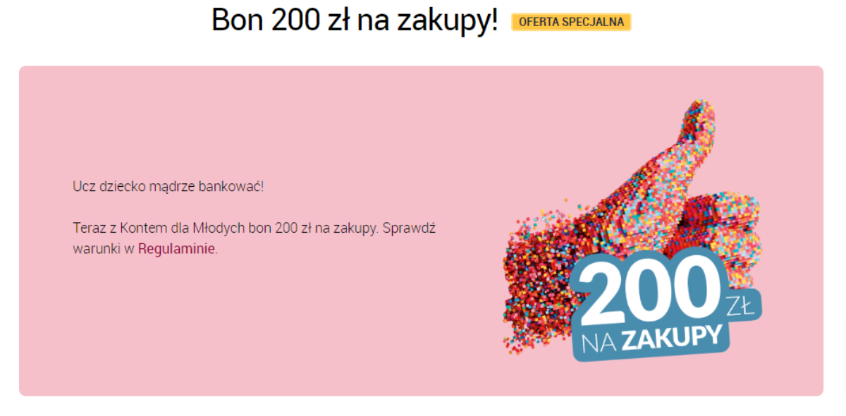 bon 200 zł w Alior Banku