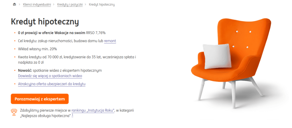 kredyt hipoteczny w ING Banku Śląskim